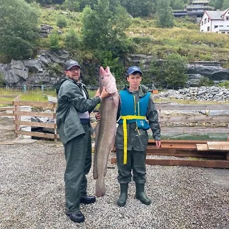 Feriehus Fjordhytte-16 Direkt Am Sognefjord In Bjordal, Mit Mietbaren 9,9 Ps Bis 60 Ps Motorbooten Bjordal (Hoyanger)