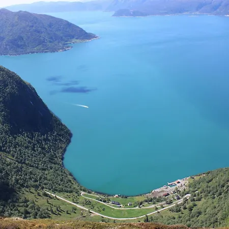 Feriehus Fjordhytte-16 Direkt Am Sognefjord In Bjordal, Mit Mietbaren 9,9 Ps Bis 60 Ps Motorbooten Bjordal (Hoyanger)