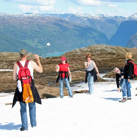 Fjordhytte-16 Direkt Am Sognefjord In Bjordal, Mit Mietbaren 9,9 Ps Bis 60 Ps Motorbooten Feriehus *