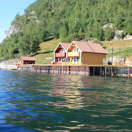 Feriehus Fjordhytte-16 Direkt Am Sognefjord In Bjordal, Mit Mietbaren 9,9 Ps Bis 60 Ps Motorbooten Bjordal (Hoyanger)