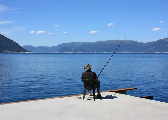 Fjordhytte-16 Direkt Am Sognefjord In Bjordal, Mit Mietbaren 9,9 Ps Bis 60 Ps Motorbooten * Bjordal (Hoyanger)