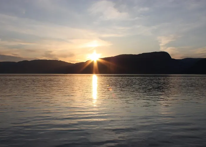 Fjordhytte-16 Direkt Am Sognefjord In Bjordal, Mit Mietbaren 9,9 Ps Bis 60 Ps Motorbooten *