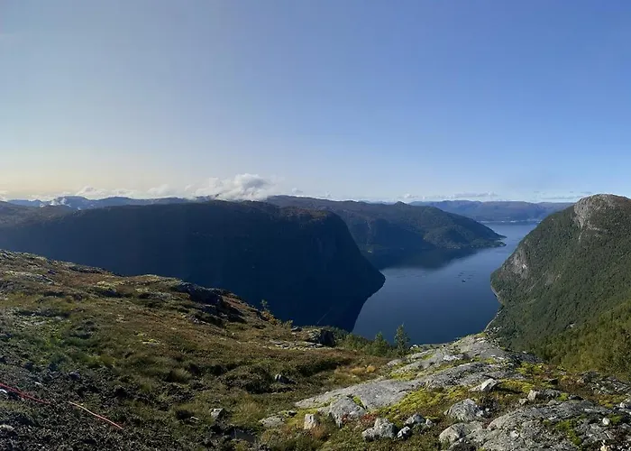 Fjordhytte-16 Direkt Am Sognefjord In Bjordal, Mit Mietbaren 9,9 Ps Bis 60 Ps Motorbooten Holiday home