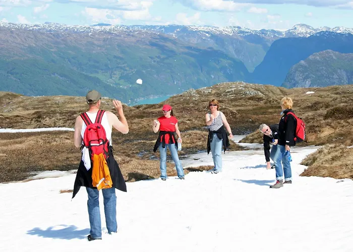 Fjordhytte-16 Direkt Am Sognefjord In Bjordal, Mit Mietbaren 9,9 Ps Bis 60 Ps Motorbooten Casa vacanze *