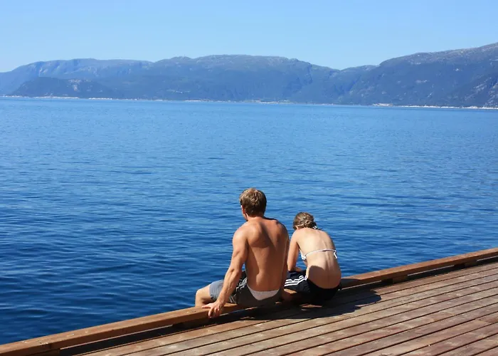 Fjordhytte-16 Direkt Am Sognefjord In Bjordal, Mit Mietbaren 9,9 Ps Bis 60 Ps Motorbooten Casa vacanze Bjordal (Hoyanger)