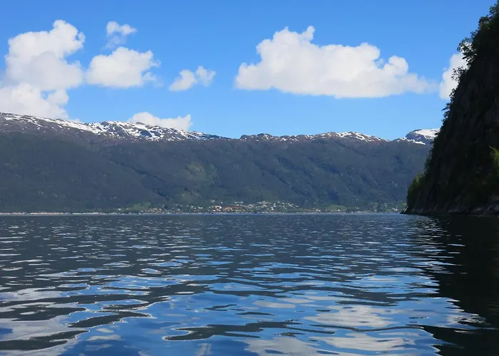 Fjordhytte-16 Direkt Am Sognefjord In Bjordal, Mit Mietbaren 9,9 Ps Bis 60 Ps Motorbooten Bjordal (Hoyanger)