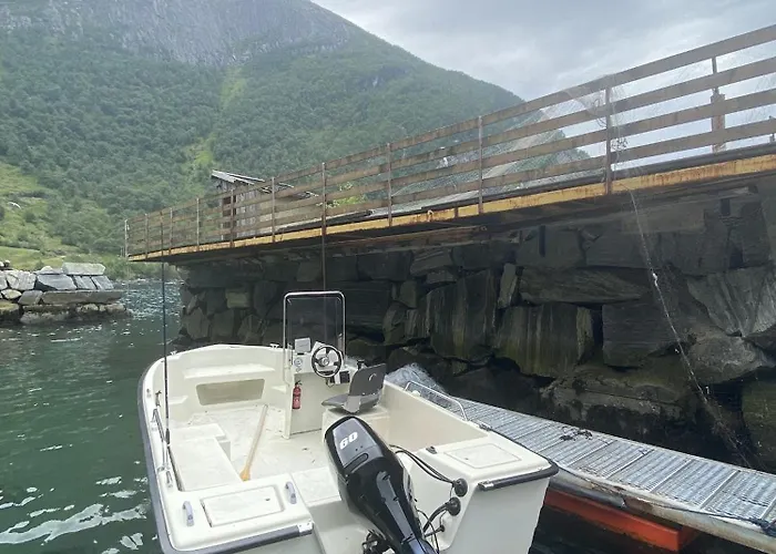 Fjordhytte-16 Direkt Am Sognefjord In Bjordal, Mit Mietbaren 9,9 Ps Bis 60 Ps Motorbooten * Bjordal (Hoyanger)