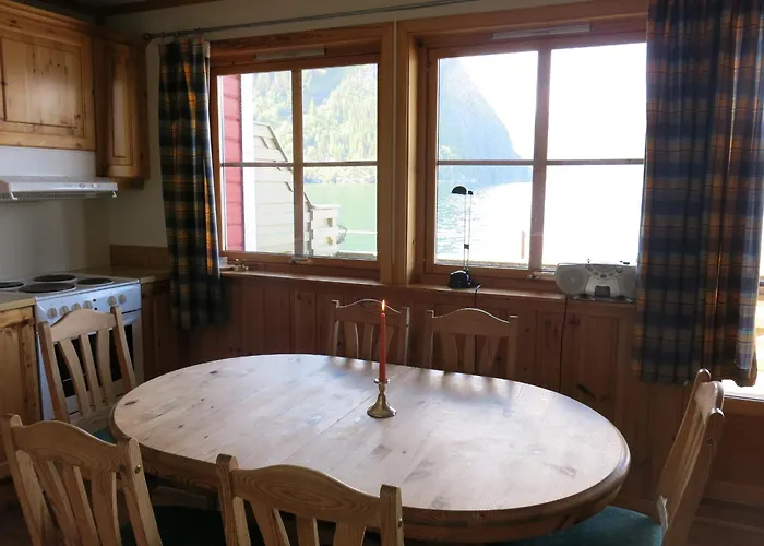 Fjordhytte-16 Direkt Am Sognefjord In Bjordal, Mit Mietbaren 9,9 Ps Bis 60 Ps Motorbooten