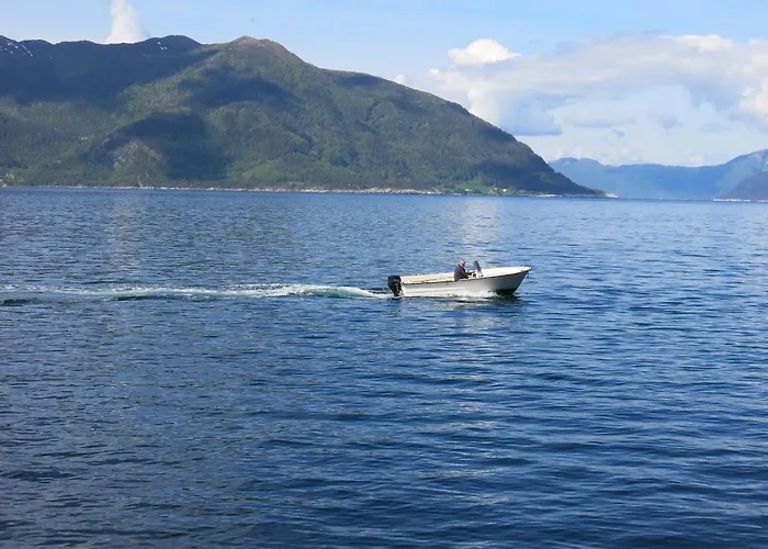 Fjordhytte-16 Direkt Am Sognefjord In Bjordal, Mit Mietbaren 9,9 Ps Bis 60 Ps Motorbooten Casa vacanze Bjordal (Hoyanger)