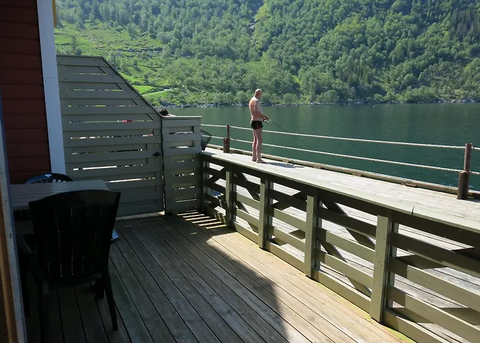 Casa vacanze Fjordhytte-16 Direkt Am Sognefjord In Bjordal, Mit Mietbaren 9,9 Ps Bis 60 Ps Motorbooten Bjordal (Hoyanger)